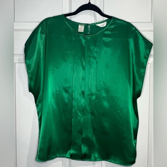 Gitano Women’s Vintage Green Top - Size 38 (PTP 23”) - Picture 1 of 6
